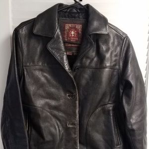 Vintage Territory Ahead Leather Jacket